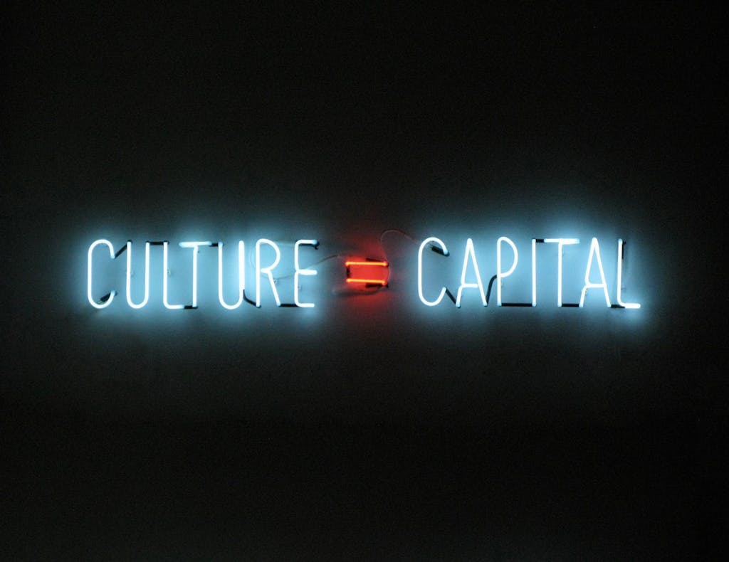 Culture = Capital - © Mennour