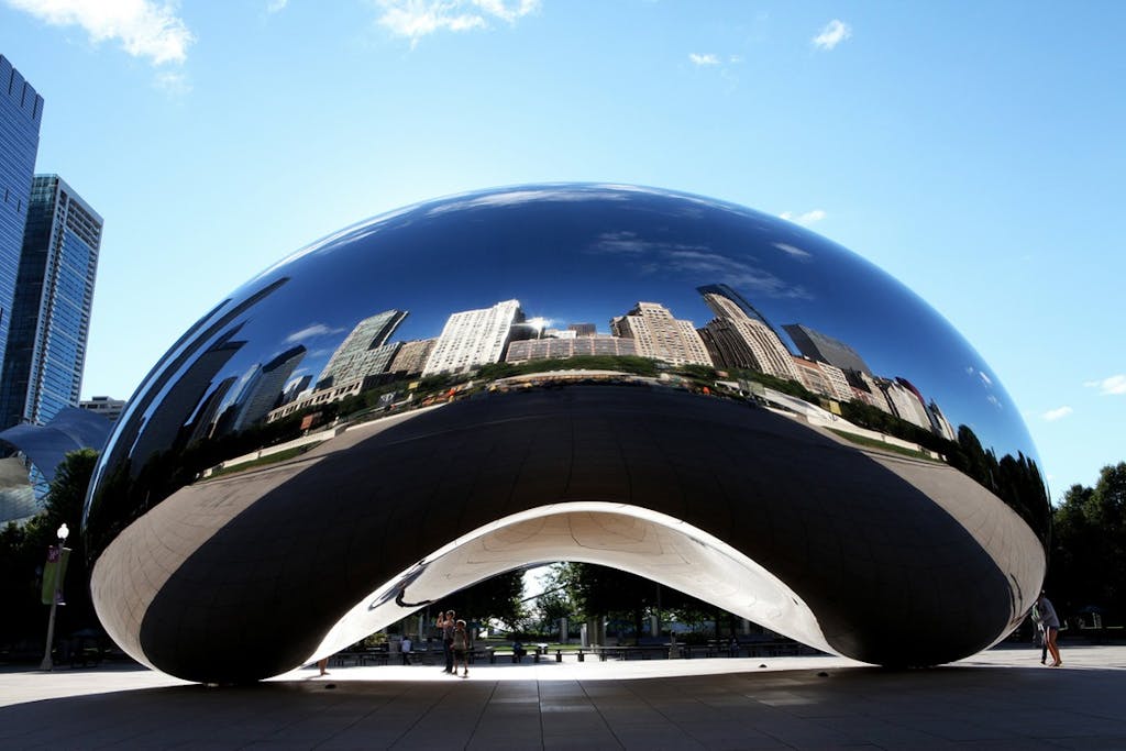 Permanent installation, Cloud Gate, Chicago - © Mennour