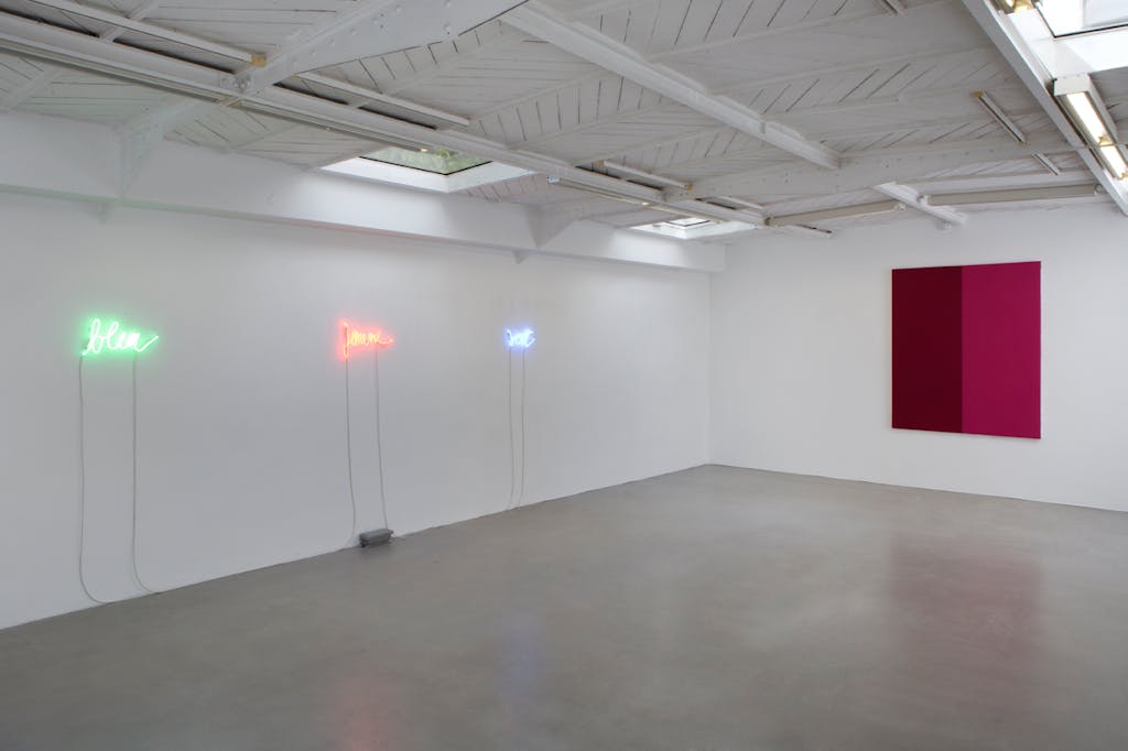 Exhibition view, kamel mennour, Paris - © kamel mennour