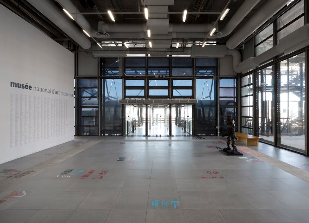 Permanent view, Centre Pompidou, Paris - © kamel mennour