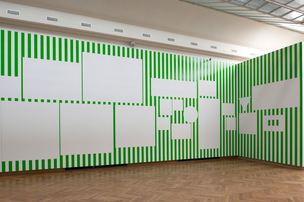 Une Fresque / Een Fresco / a Fresco, work in situ - © kamel mennour