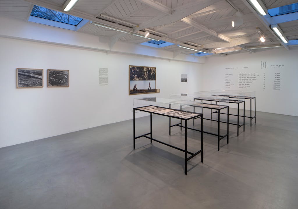 View of the exhibition “Terre protégée”, kamel mennour (47 rue Saint André des Arts), Paris 6, 2018-2019
© ADAGP Gina Pane
Photo. archives kamel mennour
Courtesy Anne Marchand and kamel mennour, Paris/London - © kamel mennour