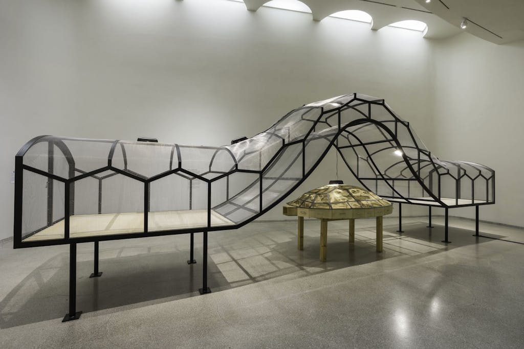 Installation view, Guggenheim Museum, New York - © kamel mennour
