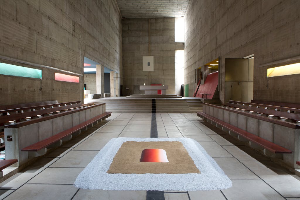 Exhibition view, Couvent de la Tourette, Eveux - © kamel mennour