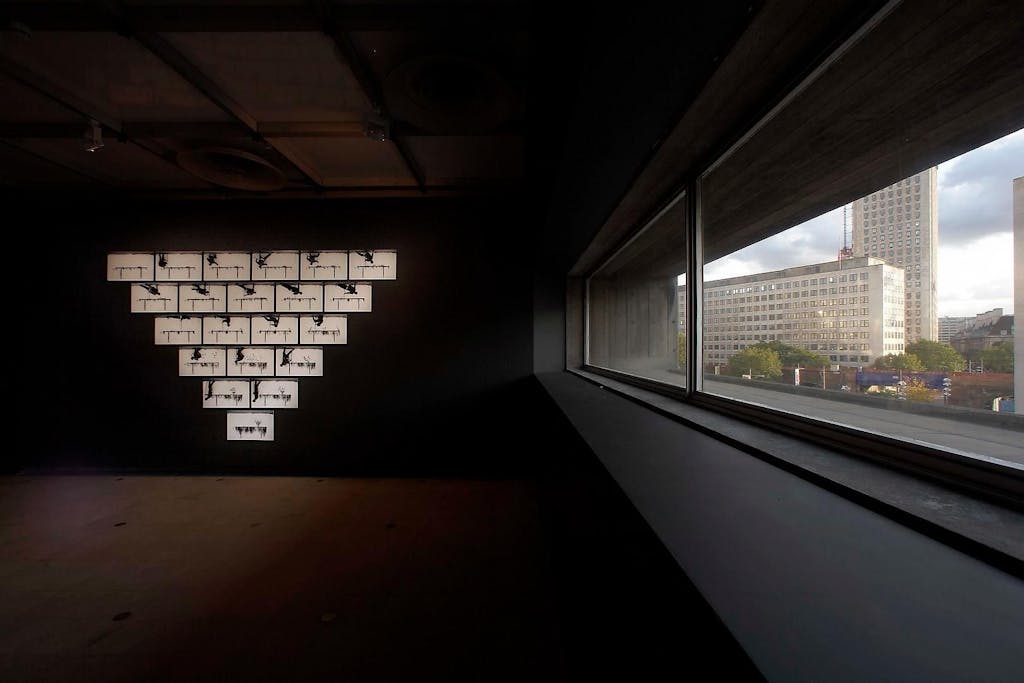 Exhibition view, Hayward Gallery, London - © kamel mennour