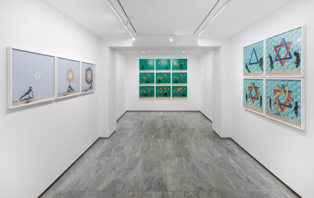 Exhibition view, kamel mennour, Paris - © kamel mennour