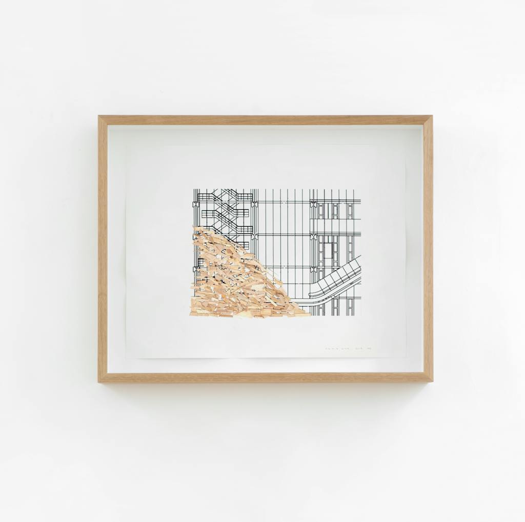 Pompidou plan 2 - © kamel mennour