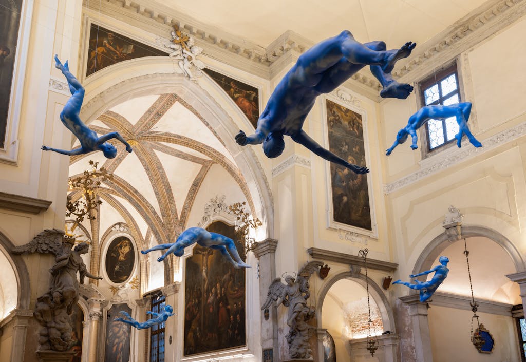 Exhibition view, Scuola Grande San Giovanni Evangelista di Venezia - © Mennour