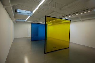 C'était, c'est, ce sera. Travaux situés in situ - © kamel mennour