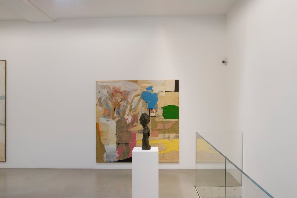 Daniel Buren & Alberto Giacometti Œuvres Contemporaines 1964-1966 - © Mennour
