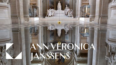 ANN VERONICA JANSSENS &mdash; 23:56:04 &mdash; Panth&eacute;on, Paris - © kamel mennour