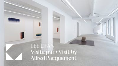 LEE UFAN &mdash; Response &mdash; Visit by Alfred Pacquement - © Mennour