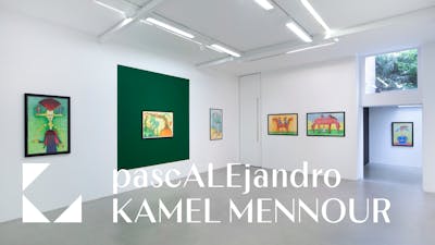 pascALEjandro &amp; KAMEL MENNOUR &mdash; Conversation - © kamel mennour