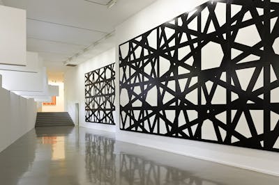 François Morellet - Musée d'Art Moderne de Paris - © Mennour