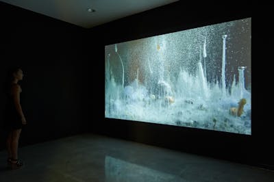 Hicham Berrada, vue de l’exposition, Musée régional d'art contemporain, Sérignan, 2015. - © Cr&eacute;dit : Jean-Christophe Lett., kamel mennour