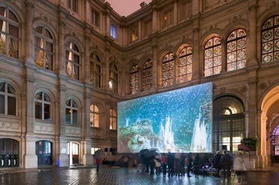 Hicham Berrada, Présage, Nuit Blanche 2014, Ville de Paris - © © Martin Argyroglo, kamel mennour