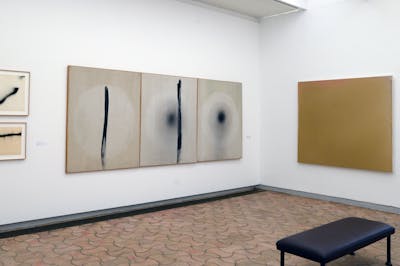 Jean Degottex, François Morellet & Judit Reigl - Fondation Maeght - © kamel mennour