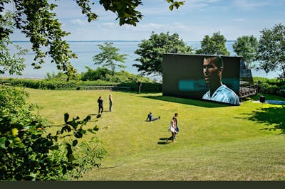 Zidane: A 21st Century Portrait I Outdoor presentation at Louisiana Museum of Modern Art - © kamel mennour